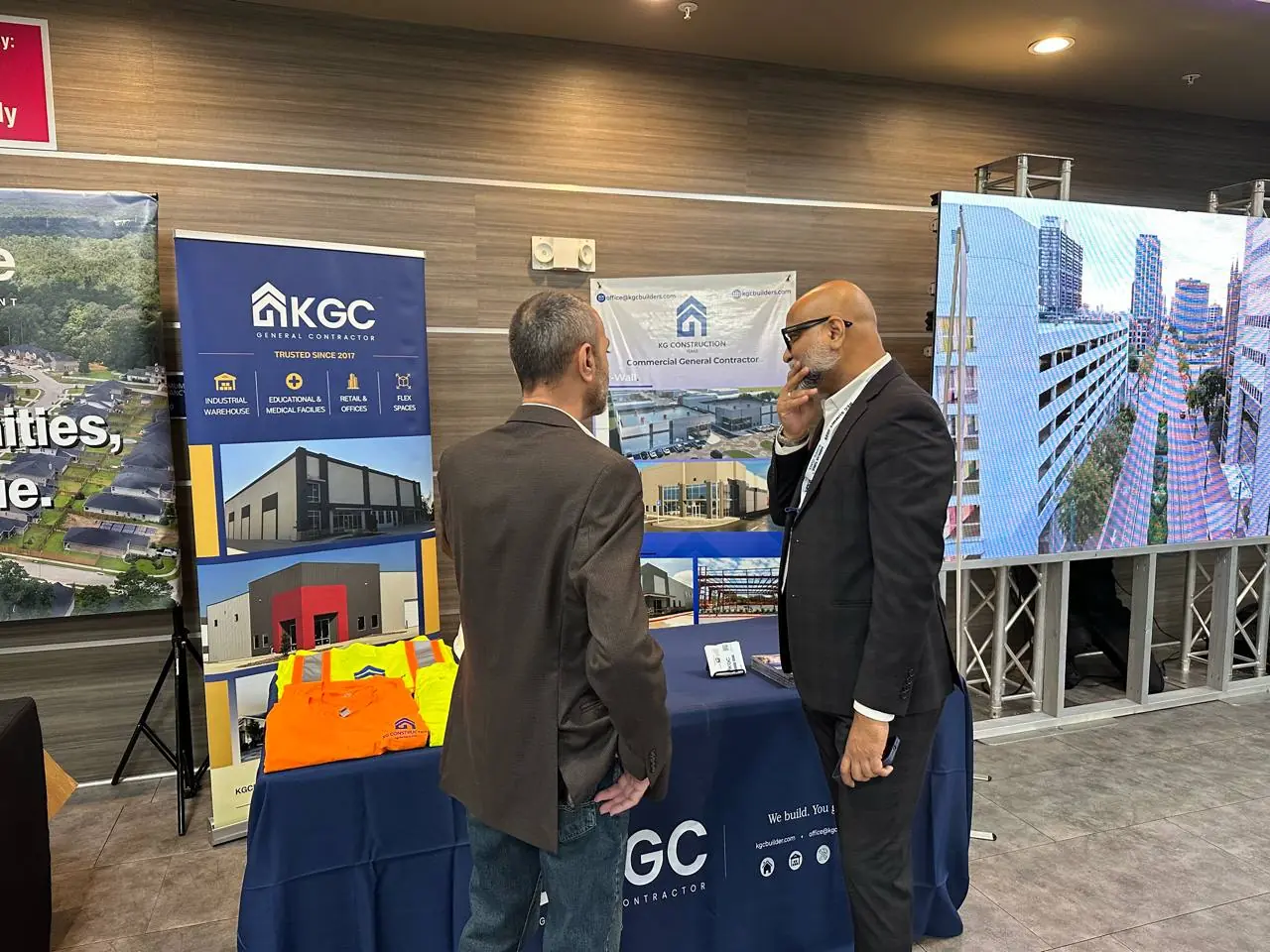 KGC booth at REC Summit 2025 Houston