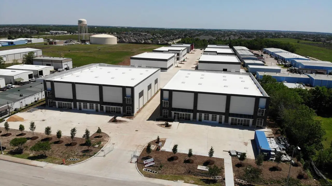 Pearland Business Park aerial view