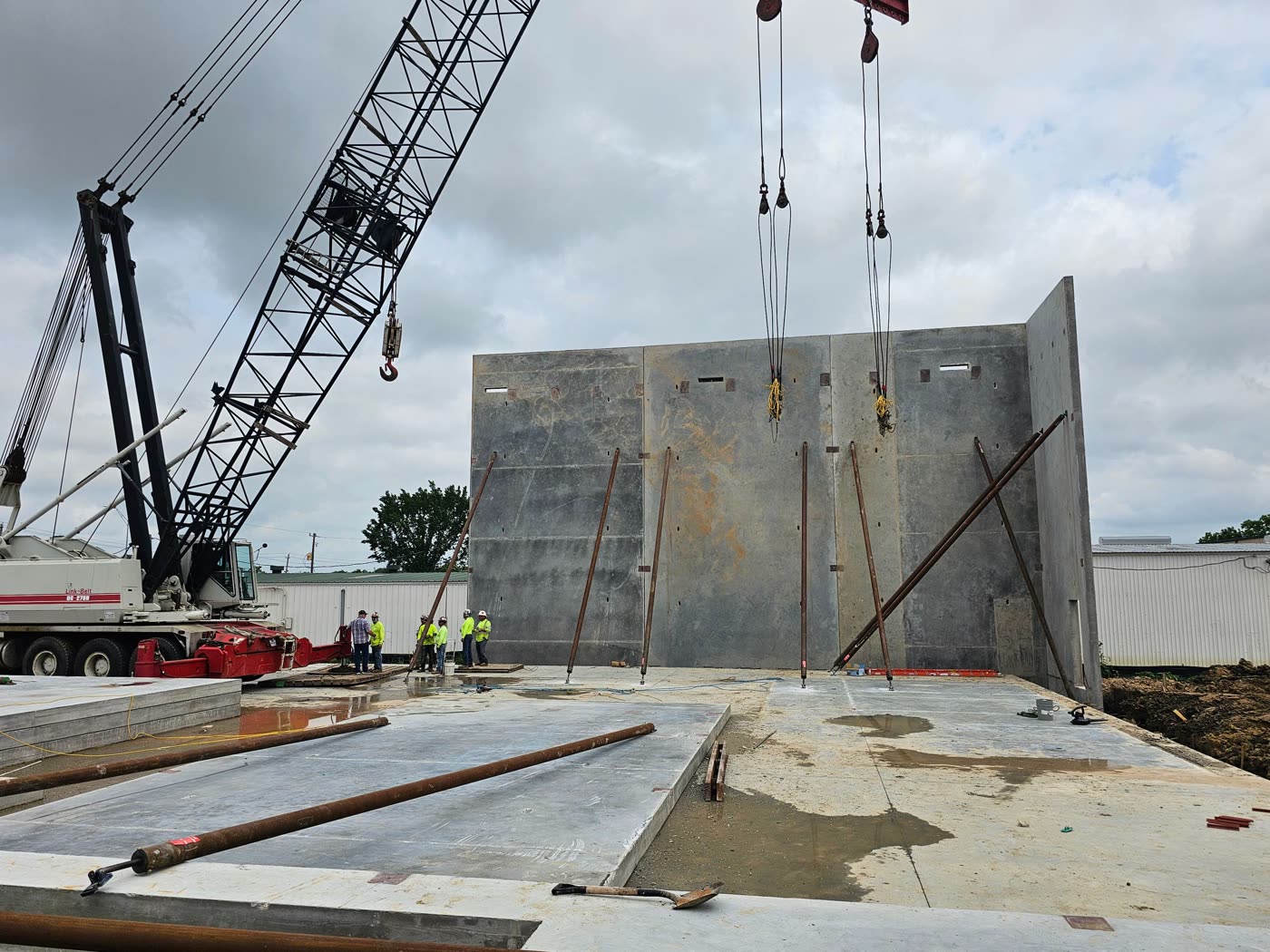 Site excavation on a KGC project